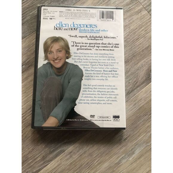 Ellen DeGeneres: Here and Now (DVD, 2003) Stand Up Comedy. Sealed - Picture 3 of 4